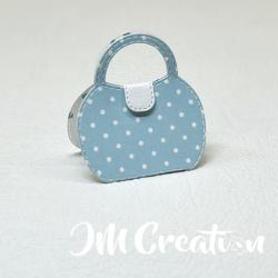 Küsschentasche - Stanzschablone - Videoanleitung in Artikelbeschreibung